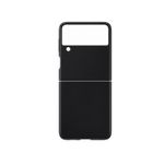 Capac-protectie-spate-Samsung-Leather-Cover-pentru-Galaxy-Z-Flip-3-F711-Black-1
