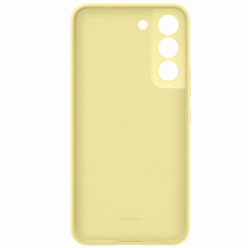 Capac-protectie-spate-Samsung-Silicone-Cover-pentru-Galaxy-S22-S901-EF-PS901T-Yellow-4