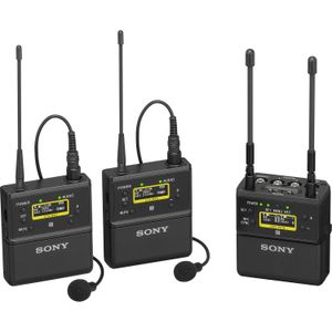 Sony UWP-D27/K33 Kit Linie Wireless UHF Doua Canale cu Microfone Lavaliera