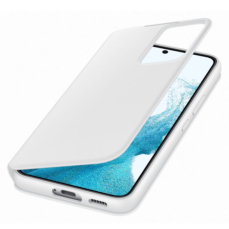 Husa-Samsung-Smart-Clear-View-Cover-pentru-Galaxy-S22-SM-S901-EF-ZS901C-White-3