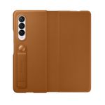 Husa-Samsung-Leather-Flip-Stand-Cover-pentru-Galaxy-Z-Fold-3-F926-Camel-1