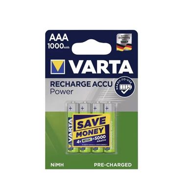 Varta Acumulator 1000mA Ni-MH AAA (R3) Ready to Use B4 (40/200)
