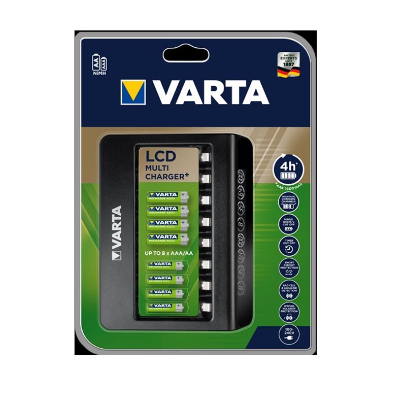 Varta-LCD-Multi-Charger--57681-Incarcator-8-Canale-AA--R6----AAA--R3--L.1