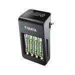 Varta57687LCDPlugChargerIncarcator4AcumulatoriNiMHAAR62100mAInclusi4h1