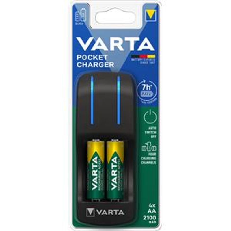 Varta-Pocketcharger-Incarcator---4-Acumulatori-Ni-MH-AA--R6--2100mA-Inclusi-7h.1