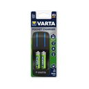 Varta Pocketcharger Incarcator + 4 Acumulatori Ni-MH AA (R6) 2600mA Inclusi