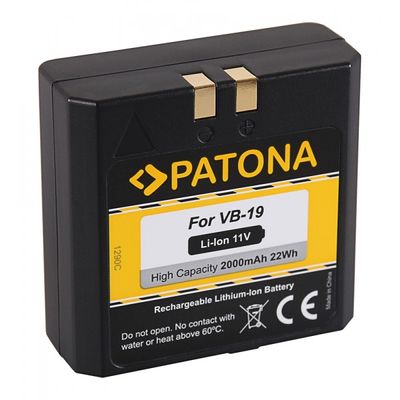 Patona Acumulator Replace Li-Ion Tip VB18 VB19 pentru Bliturile Godox V860