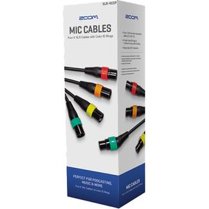 Zoom XLR-4C/CP Set Cabluri XLR Colorate