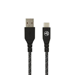 Tellur Green Cablu USB laType-C 3A 1m Negru