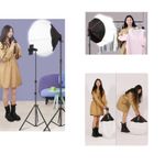 FancierLampaLED120WBicolorcuSoftbox65cm