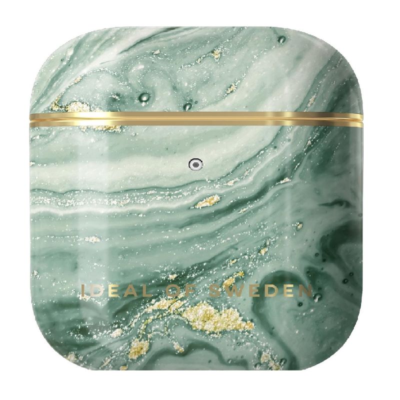 FashionAirPodsCase–MintSwirlMarble