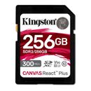 Kingston Canvas React Plus Card de Memorie 256GB SDXC UHS-II U3 V90