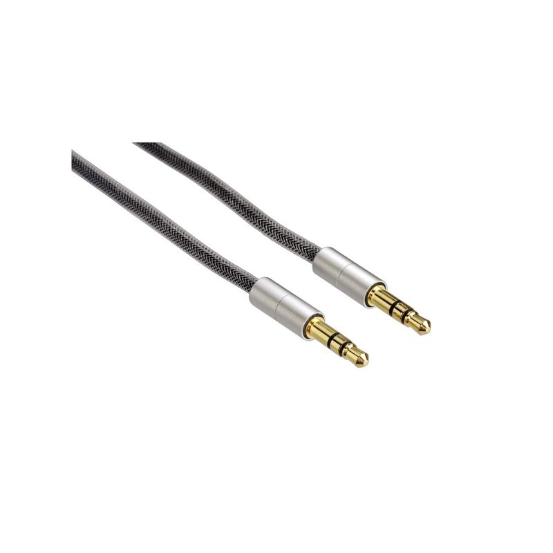 Hama-AluLine-Cablu-Audio-Jack-3.5mm-2-m