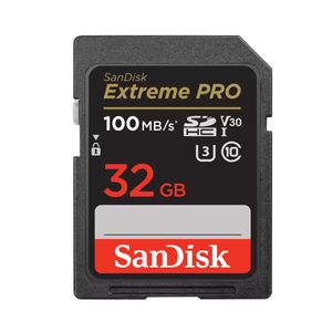 SanDisk Extreme PRO Card de Memorie SD 32GB SDHC UHS-I Class 10 U3 V30 + 2 Ani RescuePRO Deluxe