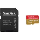 Sandisk Extreme PLUS Card de Memorie MicroSDXC 128GB A2 C10 V30 UHS-I U3 + Adaptor SD + 2 Ani RescuePRO Deluxe