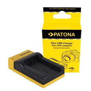 Patona Incarcator Replace Slim Micro-USB pentru Canon BP-808