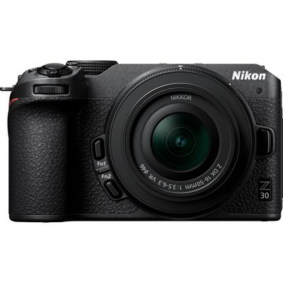 Nikon Z 30 Aparat Foto Mirrorless 20,9 MP Kit cu Obiectiv 16-50mm DX f/3.5-6.3 VR  + 50-250mm DX f/4.5-6.3 VR