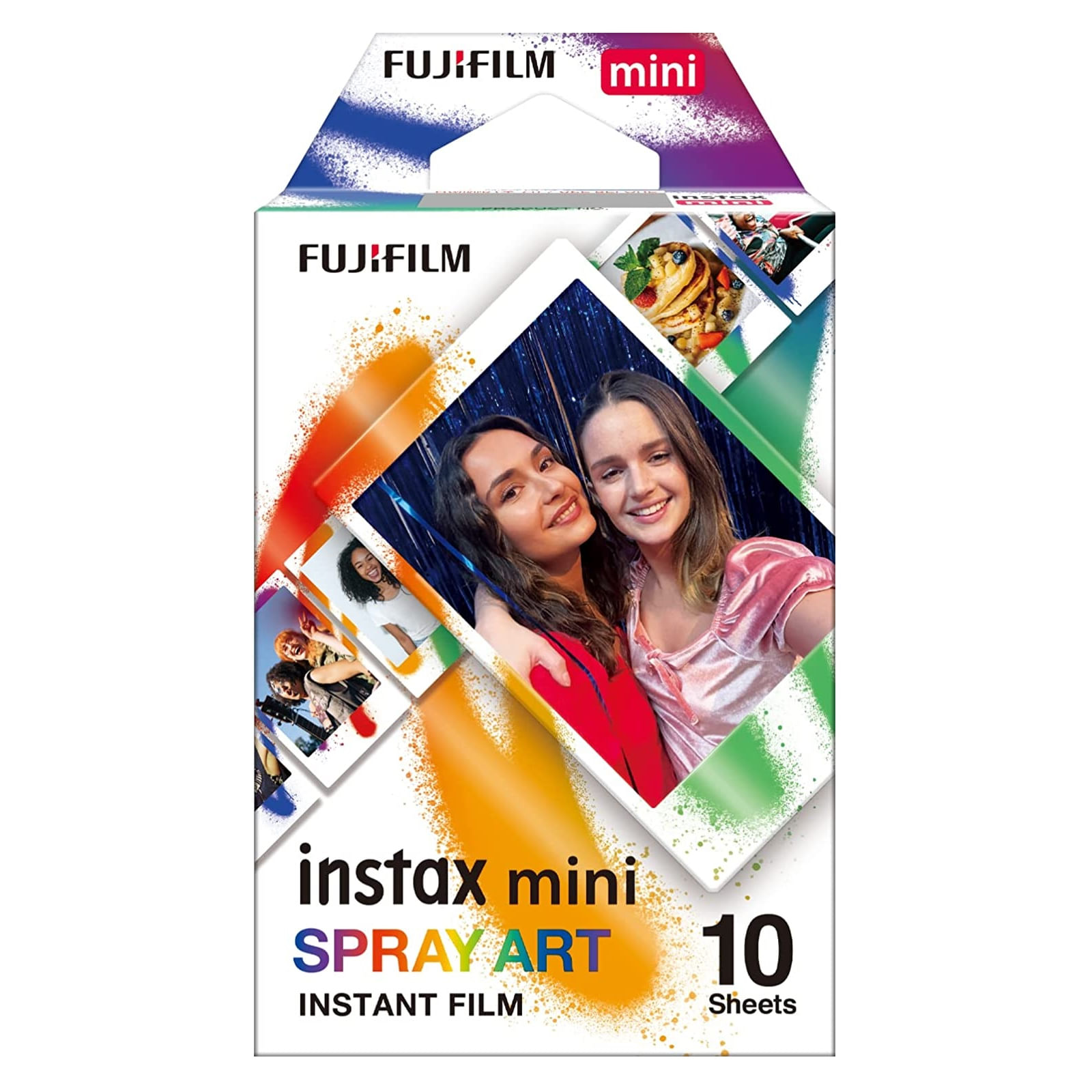 Fujifilm Instax Mini Film Instant 1x10 Spray Art