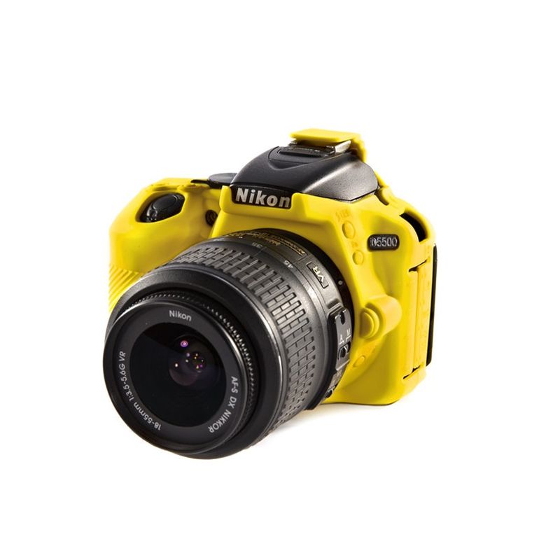 EasyCover-ECND5500Y-Husa-Protectie-Silicon-pentru-Nikon-D5500---D5600-Galben.3