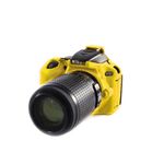 EasyCoverECND5500YHusaProtectieSiliconpentruNikonD5500D5600Galben4