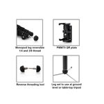 BenroMeFotoBackPackerProCFTrepied6in1Negru5