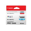 Canon PFI1000C Photo Cyan 80ml pentru Canon imagePROGRAF PRO-1000