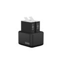 GoPro Incarcator Dublu + Acumulatori Enduro pentru H12/H11B/H10B/H9B