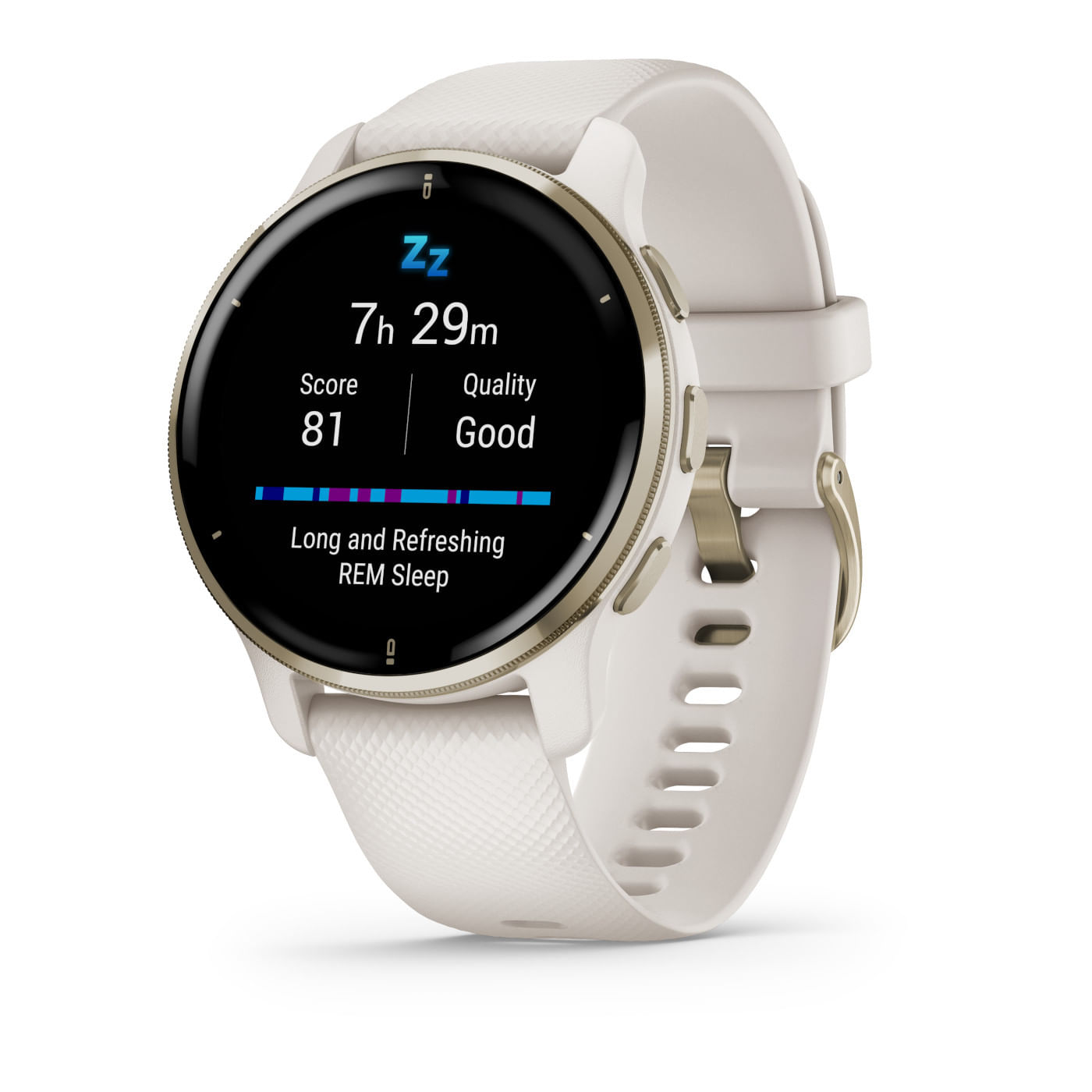 samsung smartwatch Garmin Venu 2 Plus Smartwatch Rama Cream Gold Carcasa Ivory