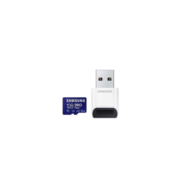 Samsung-MB-MD128KB-WW-Card-Memorie-MicroSDXC-PRO-Plus-128GB-cu-Cititor-Usb-MicroSDXC