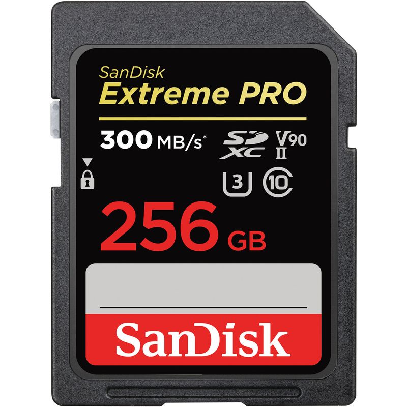 Sandisk-Extreme-Pro-Card-de-Memorie-SD-256GB-300-260MB-s-V90-UHS-II-U3