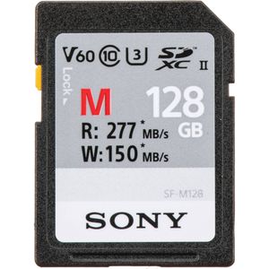 Sony SDXC 128Gb Class10 277MB/s UHS-II, U3 SF-M128