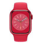 AppleWatchS8Cellular45mmCarcasaAluminiuRedcuSportBandRed