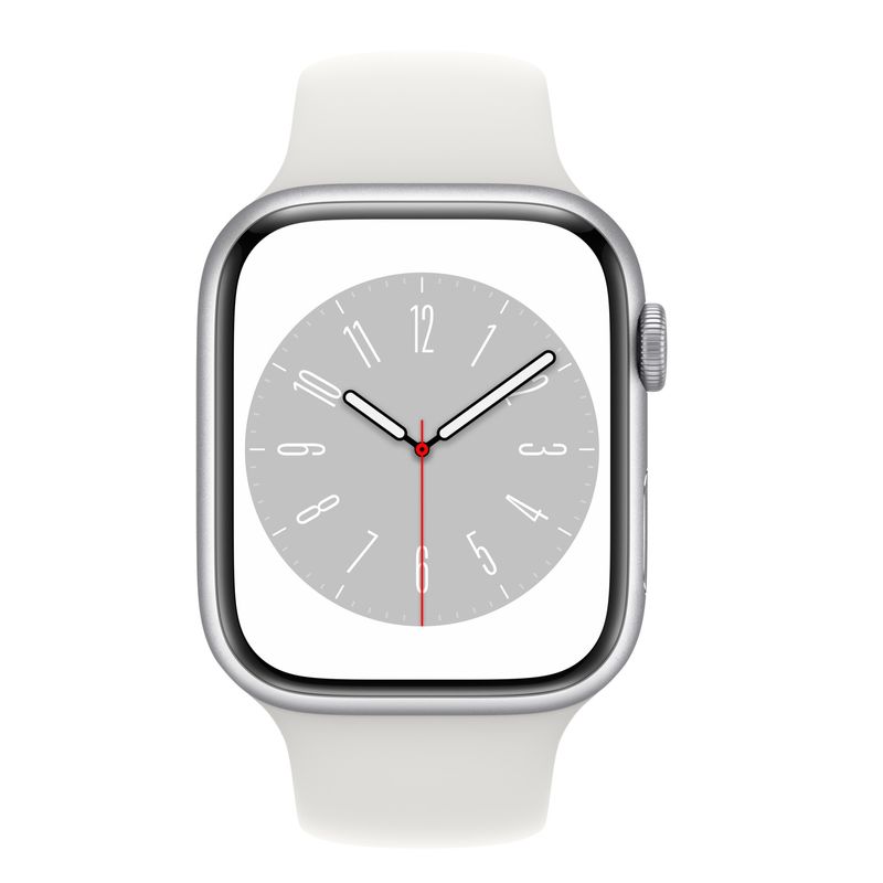 Apple-Watch-S8-Cellular-Carcasa-Aluminiu-cu-Sport-Band-Alb.2