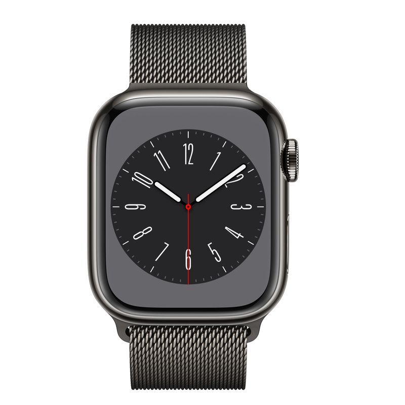 Apple-Watch-S8-Cellular-Carcasa-Stainless-Steel-Graphite-cu-Milanese-Loop-Graphite.2