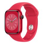 Apple-Watch-S8-GPS-41mm-Carcasa-Aluminiu-Red-cu-Sport-Band-Red