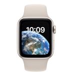 AppleWatchSE2GPS40mmCarcasaAluminiuStarlightcuSportBandStarlight