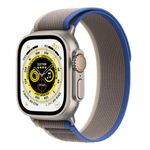 Apple-Watch-Ultra-Cellular-49mm-Carcasa-Titan-cu-Trail-Loop-Blue-Gray-S-M