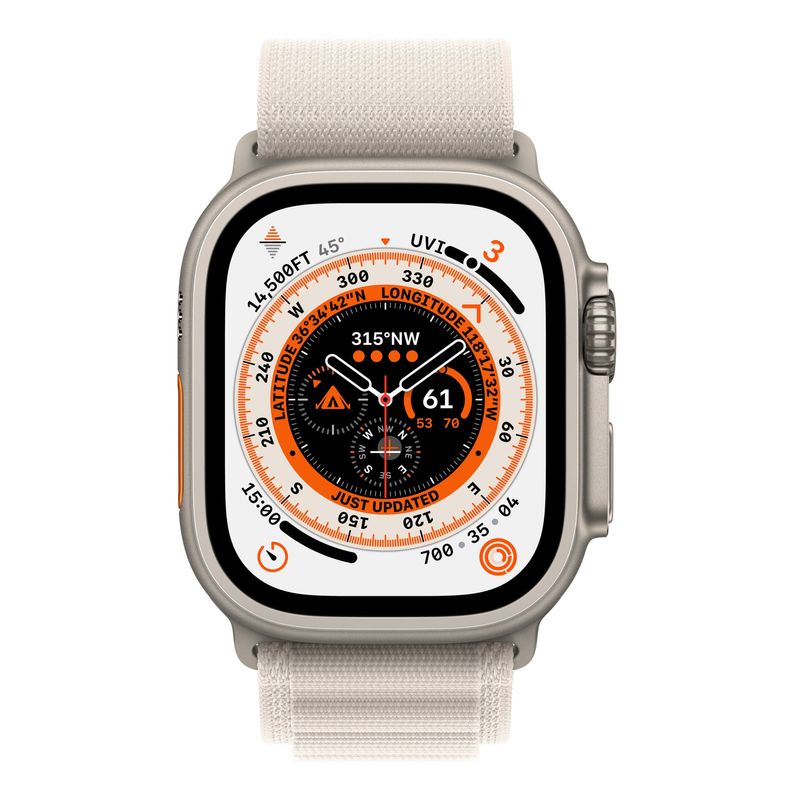 Apple-Watch-Ultra-Cellular-49mm-Carcasa-Titan-cu-Alpine-Loop-Starlight.2