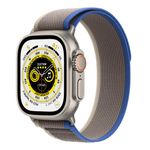 Apple-Watch-Ultra-Cellular-49mm-Carcasa-Titan-cu-Trail-Loop-Blue-Gray-M-L