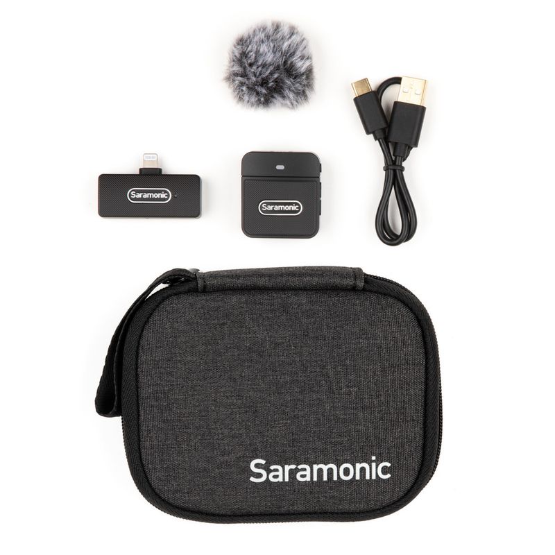 Saramonic-Blink100-B3-Lavaliera-Wireless-iOS-2.4GHz