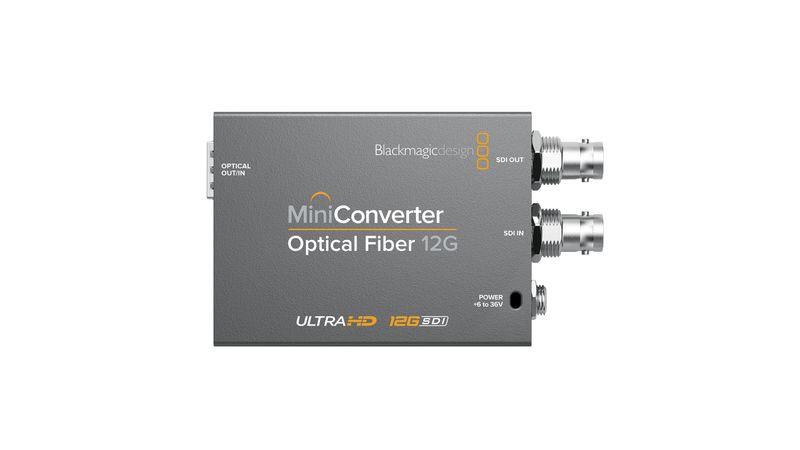 Blackmagic Design Mini Converter Optical Fiber 12G - F64.ro