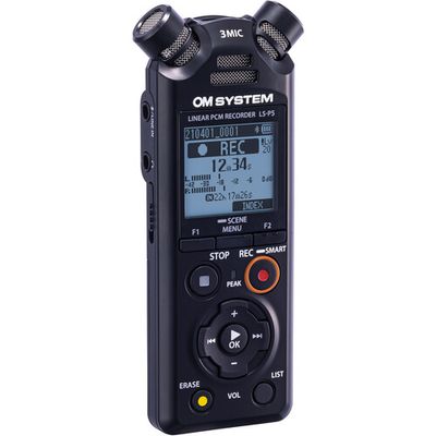 OM SYSTEM LS-P5 Recorder Linear PCM