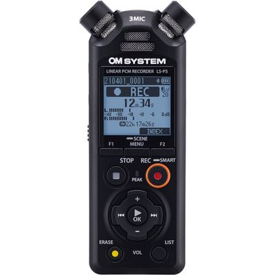 OM SYSTEM LS-P5 Recorder Linear PCM