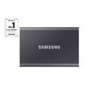 SAMSUNG T7 SSD Extern 1TB USB 3.2 Gen 2 Titan Grey