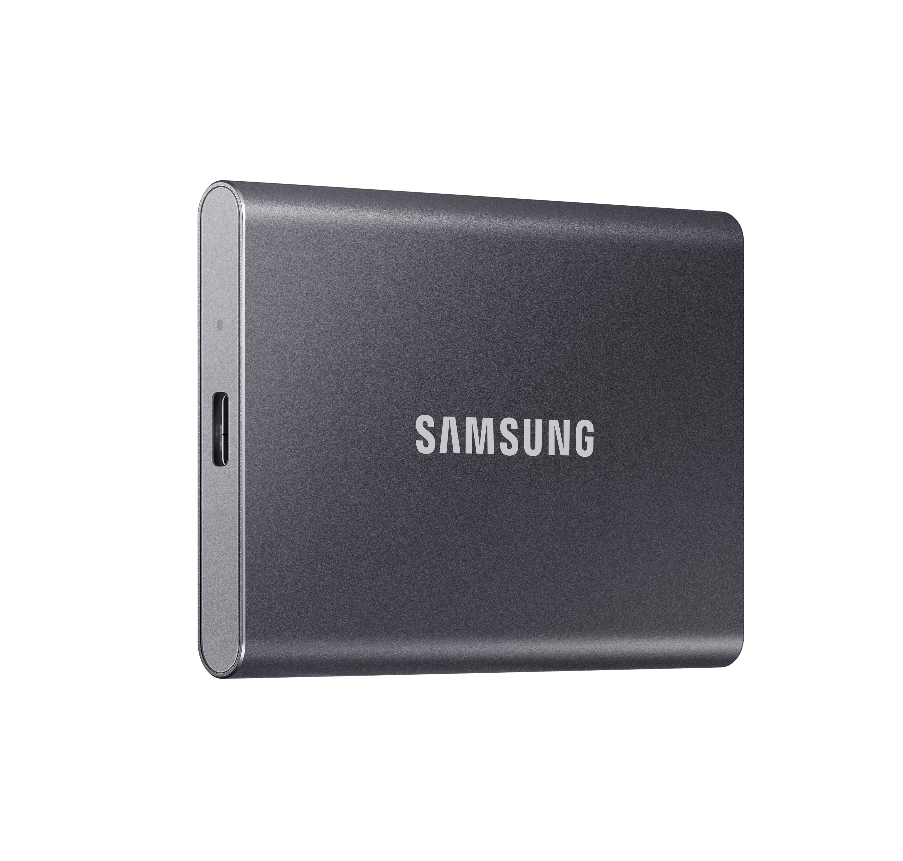 SAMSUNG T7 SSD Extern 1TB USB 3.2 Gen 2 Titan Grey - F64.ro - F64.ro
