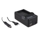 Patona Incarcator 4in1 pentru Olympus BKS-1 si Fujifilm NP-140 cu adaptor auto