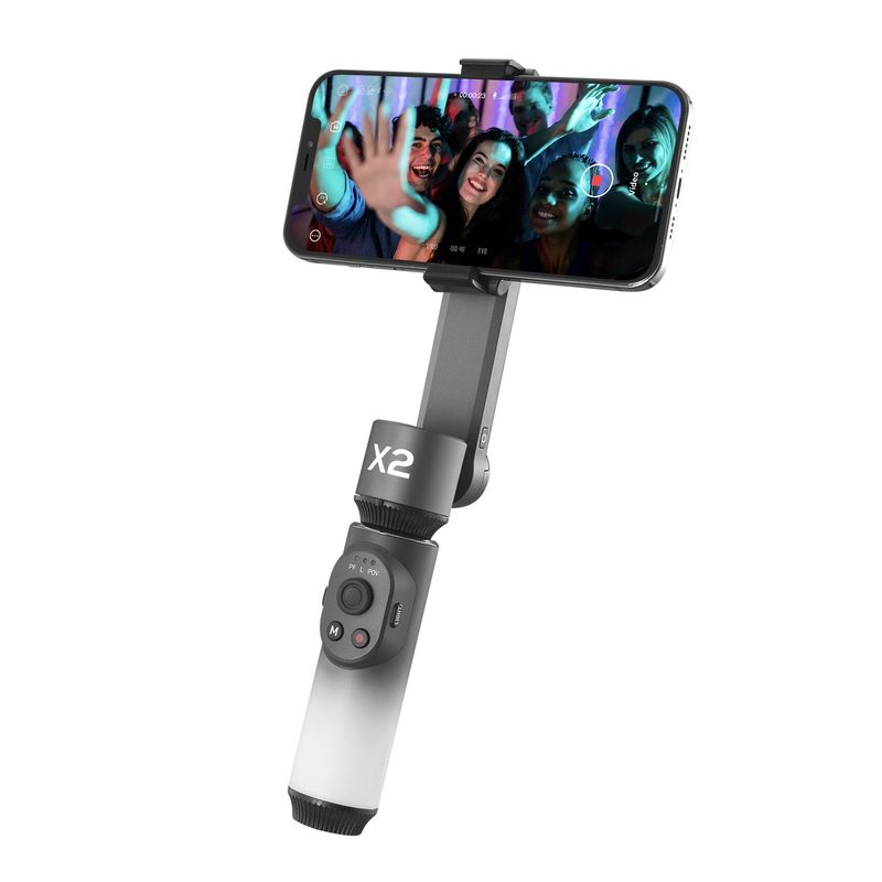 Zhiyun-Tech-Smooth-X2-Stabilizator-Gimbal-pentru-Smartphone-Gri-