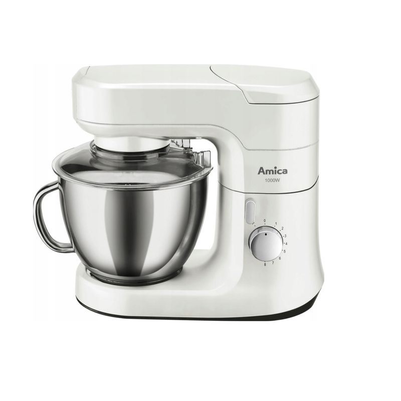 Amica-KML-4011-Robot-de-Bucatarie-1000W-Bol-Inox-4.5L-1.8-kg-8-Trepte-de-Viteza