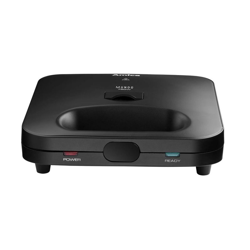 AmicaSMK4011SandwichMaker750W3TipuridePlaciNegru