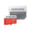 Samsung Micro-SDXC EVO Plus Card de Memorie Class 10 UHS-I U3  256GB + Adaptor SD